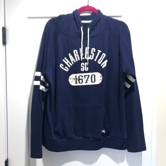 Outfitter Trading Co Tops - Charleston SC Navy Blue Women's Hoodie Size XL